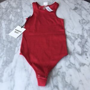 Sunday Best Ribbed Bodysuit